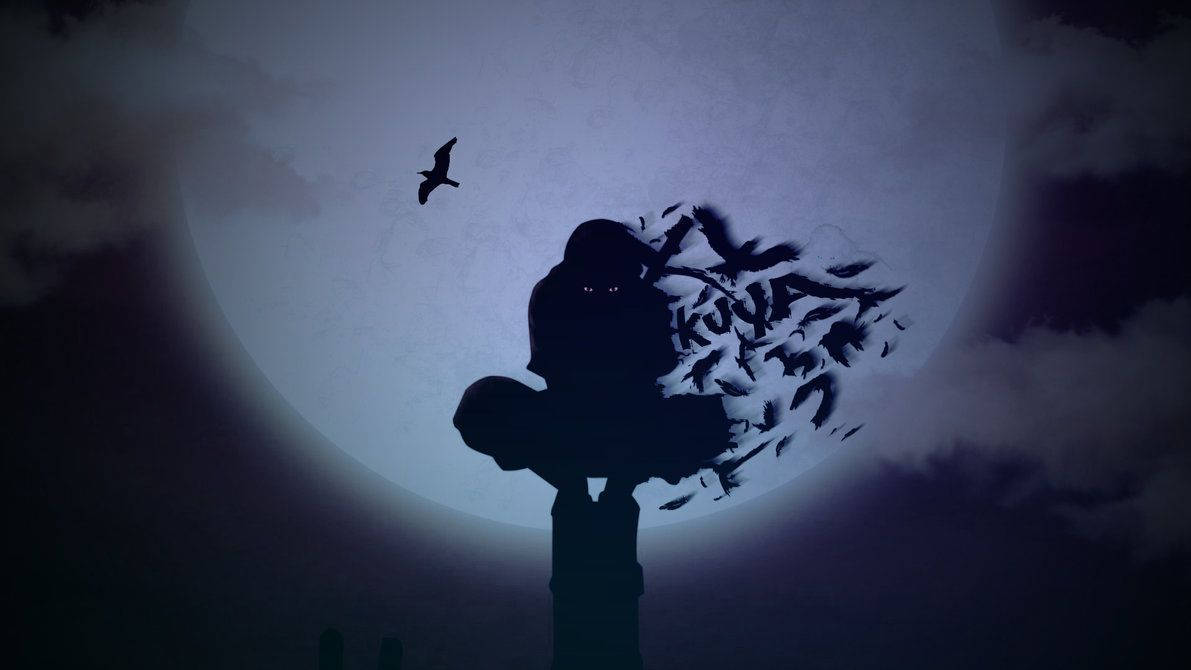 A Silhouette Of A Person Sitting On Top Of A Rock In The Moonlight Background