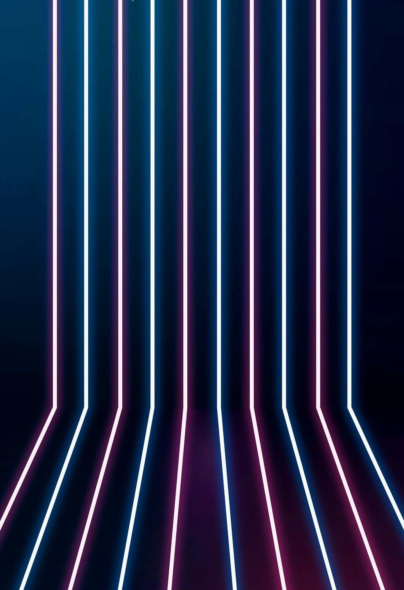 A Sky Of Color, Blue And Pink Neon Background