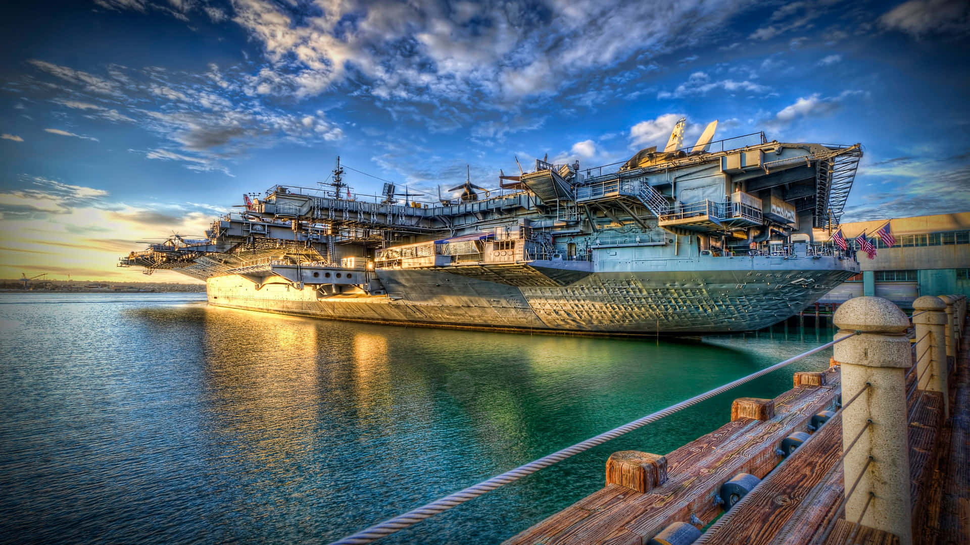 A Skyline Of A City Lit Up With 4k Ultra Hd Hdr. Background