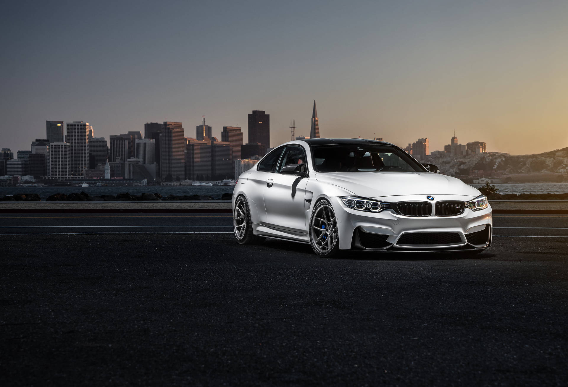 A Sleek White Bmw Laptop On A White Background