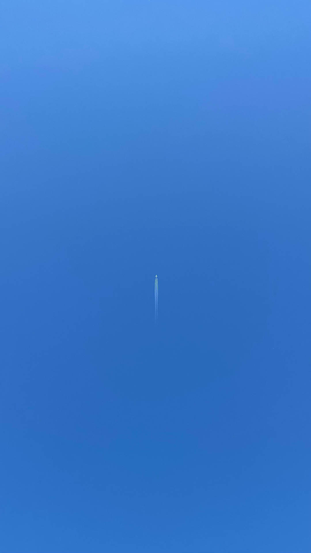 A Small Plane Trails A Ribbon Of Cloudy Vapor In The Sky Background
