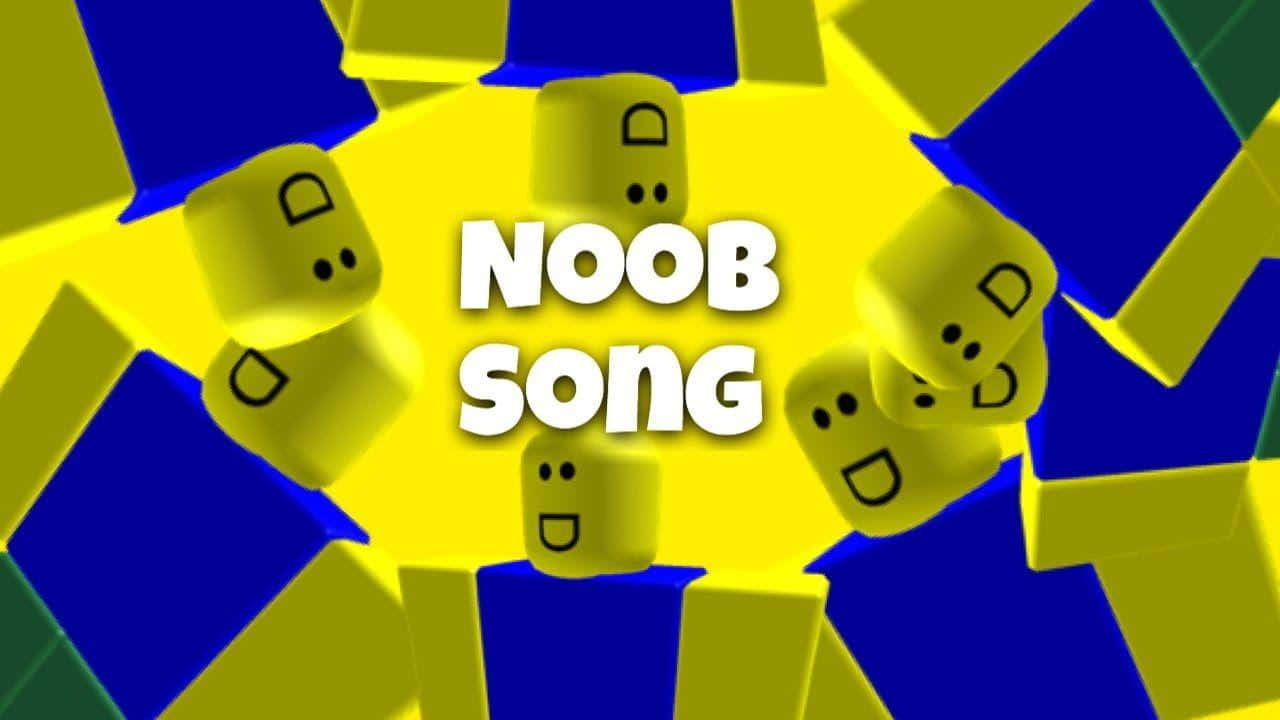 A Smile Of Excitement For Cute Roblox Noobs Background