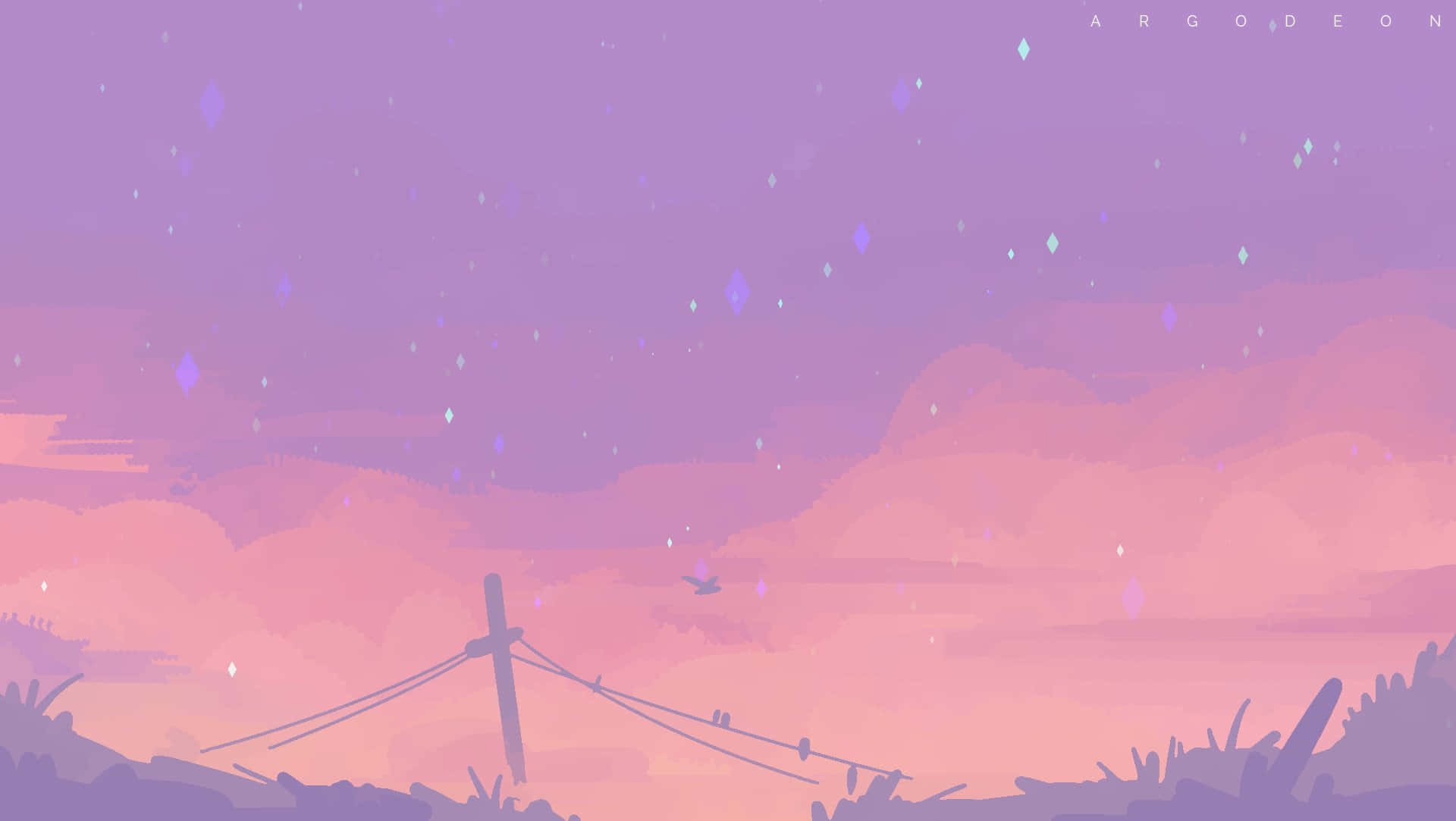 A Soft Blend Of Hues In Pastel Pink And Purple Background