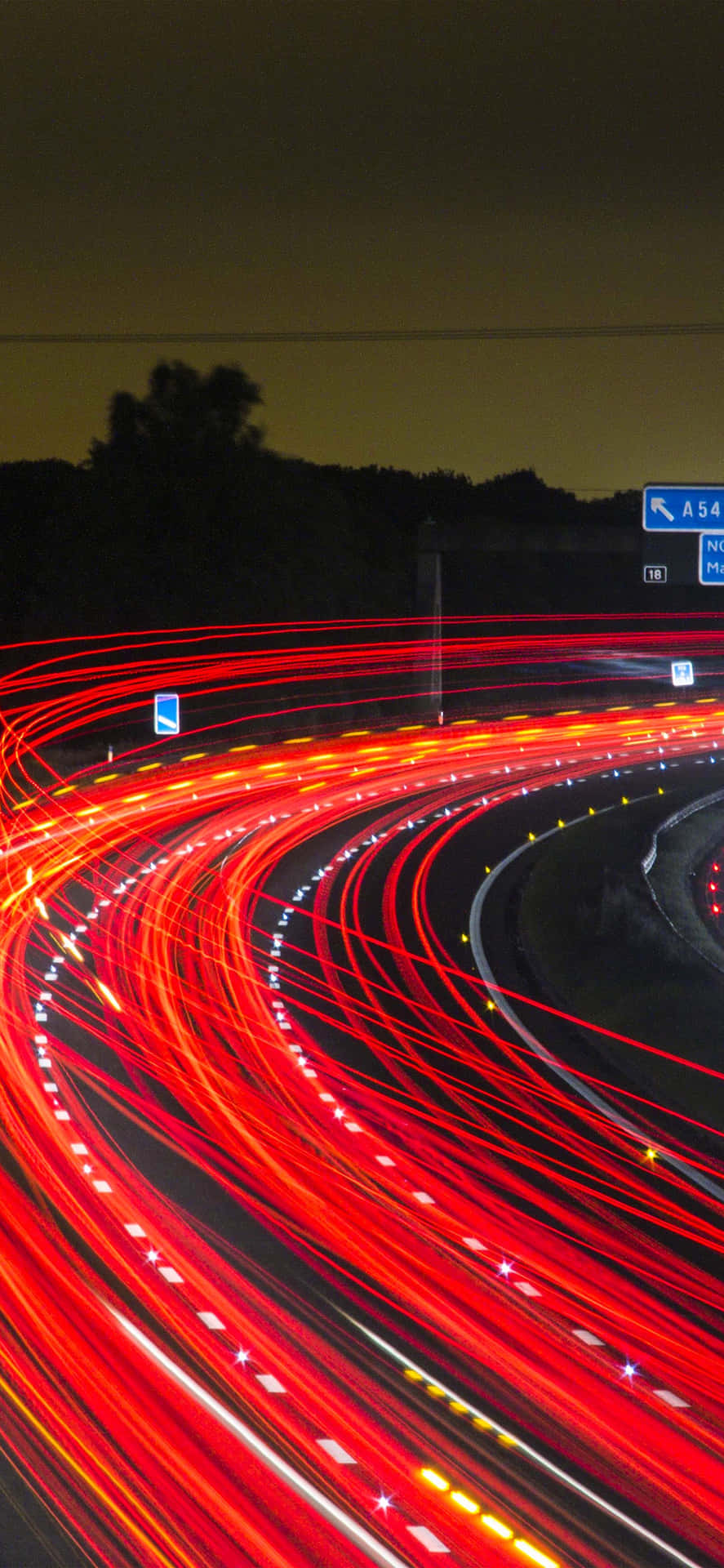 A Soft Flow Of Light Red