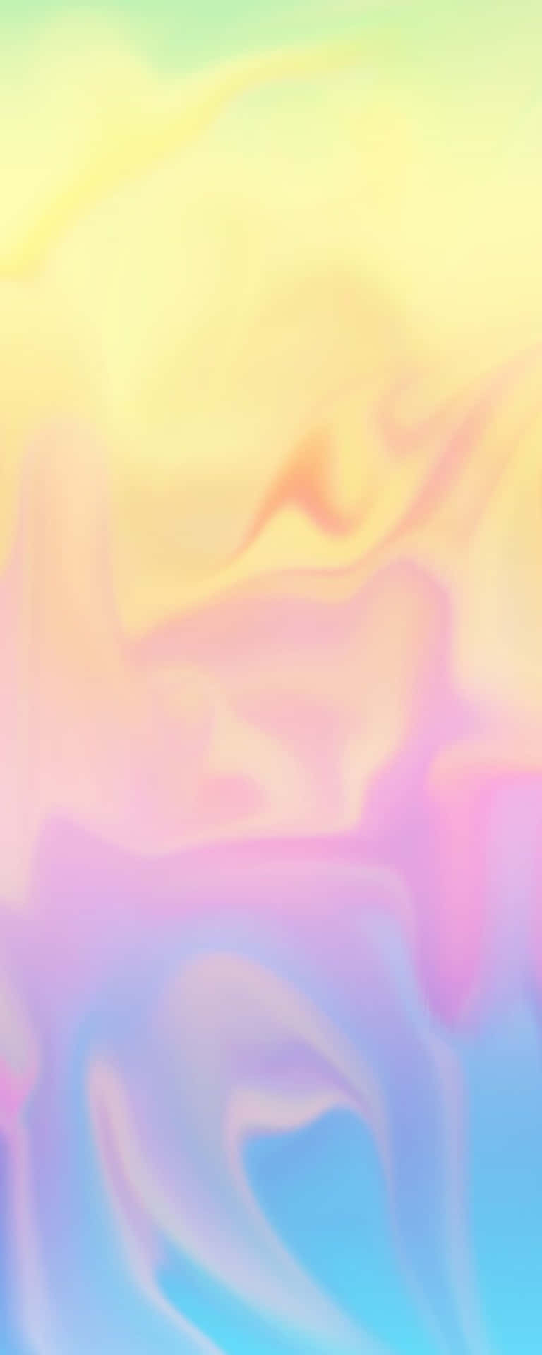 A Soft, Pastel Pink And Yellow Gradient, Representing The Beauty Of Nature. Background