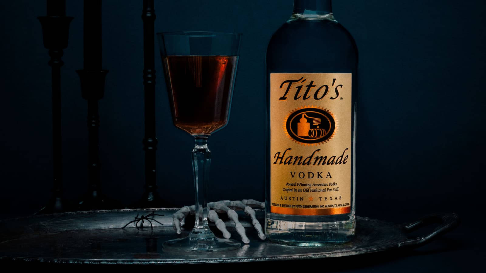 A Sophisticated Evening With Tito's Vodka Background