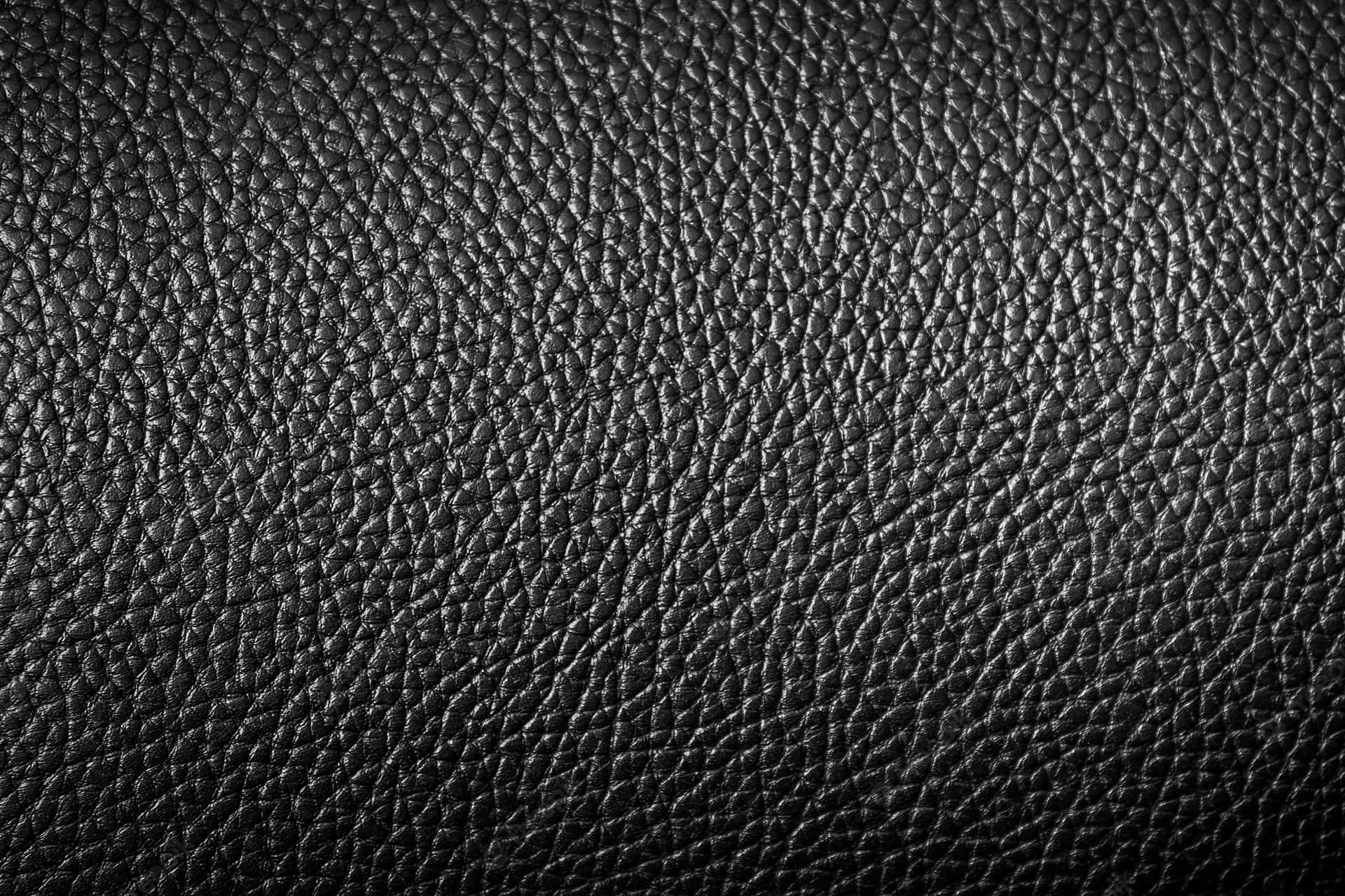 A Sophisticated Look With Black Leather Background