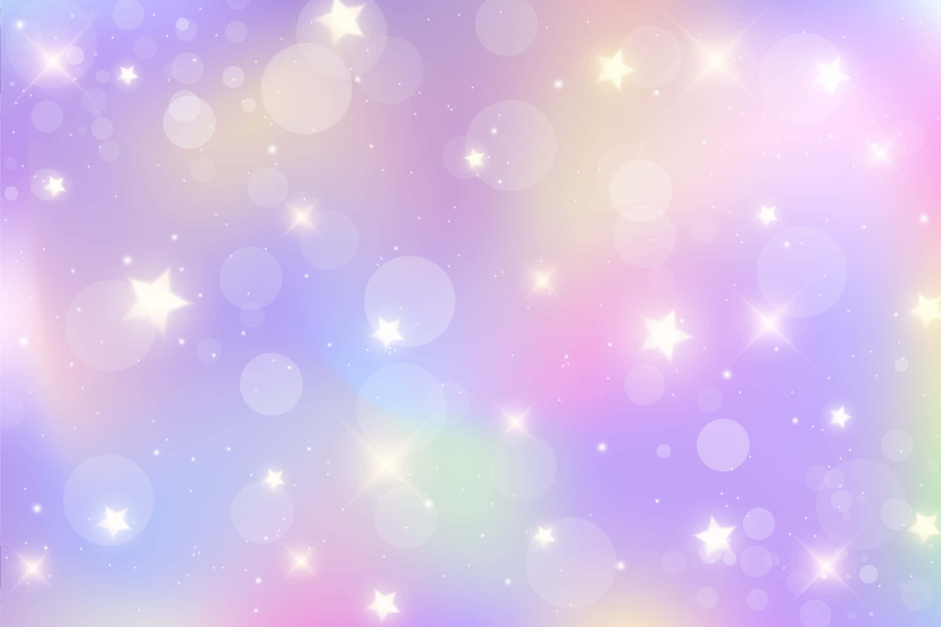 A Sparkle Of Purple Within The Night Sky Background