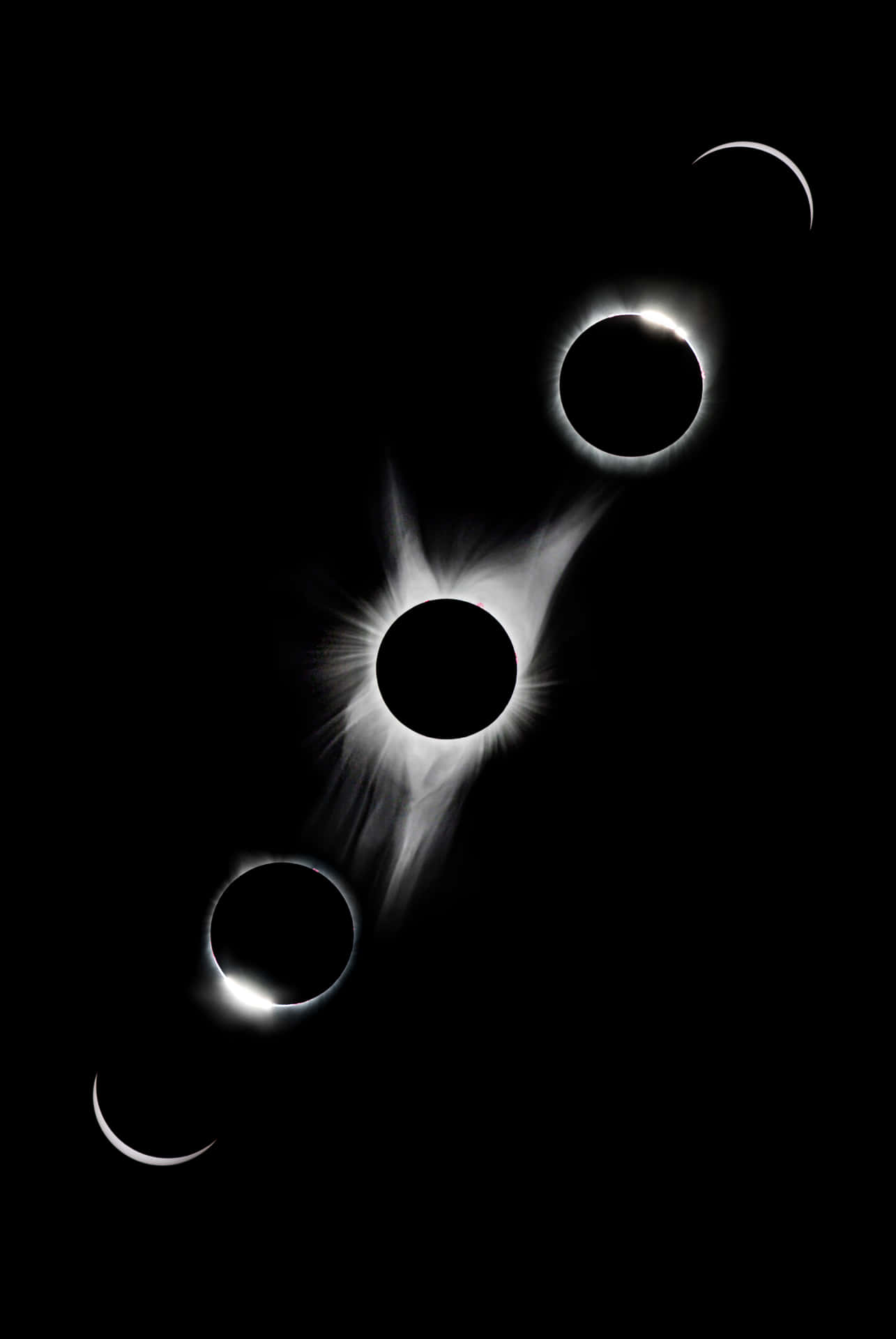 A Spectacular View Of The Night Sky With A Black Background Background