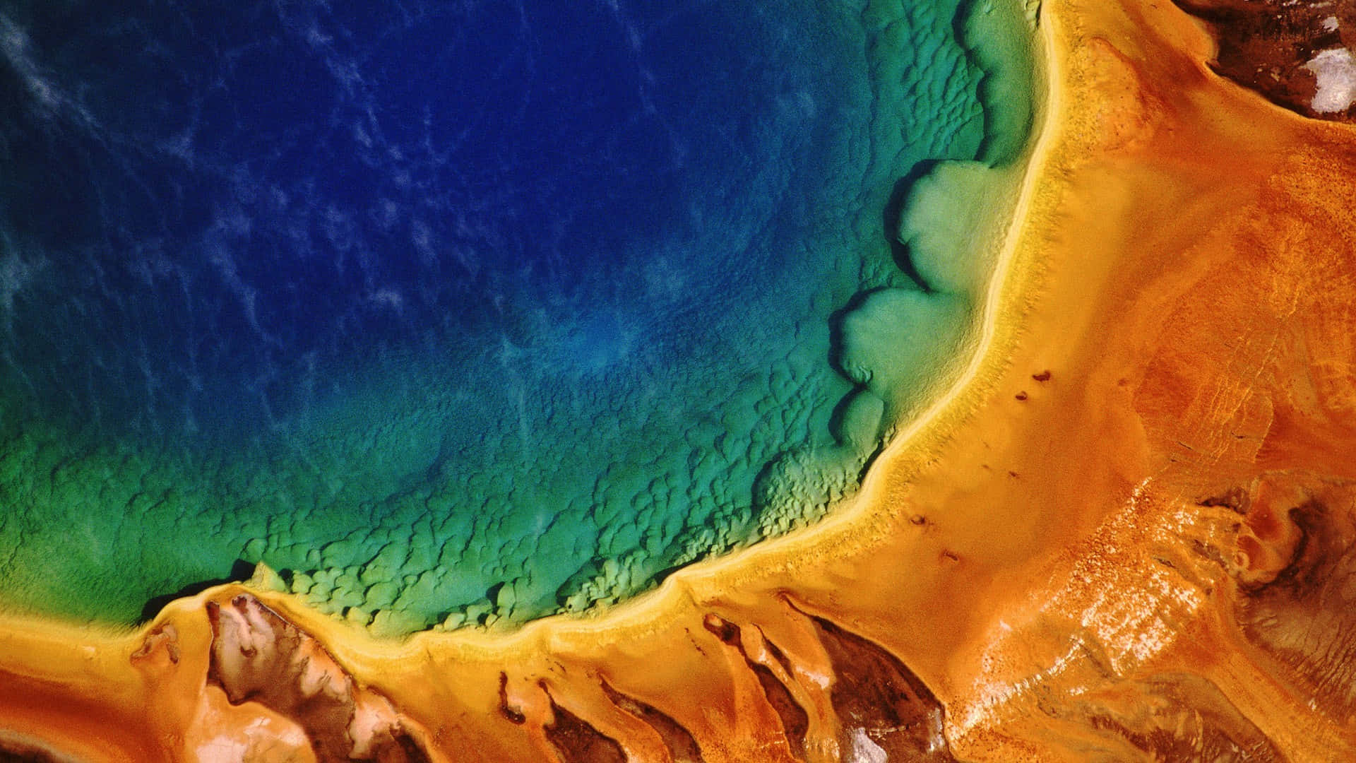 A Spectacular View Of Yellowstone National Park Background