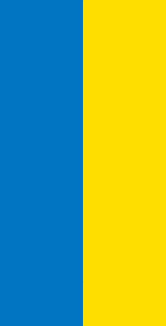 A Split Of Sky Blue And Yellow Background