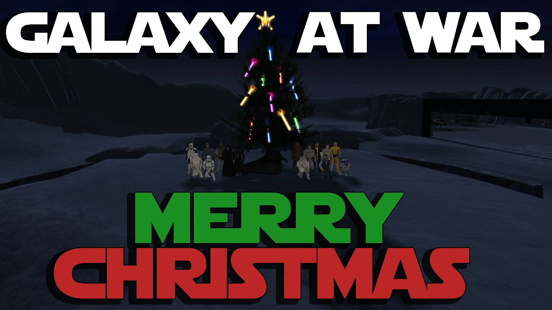 A Star Wars Christmas - May The Force Be With You! Background