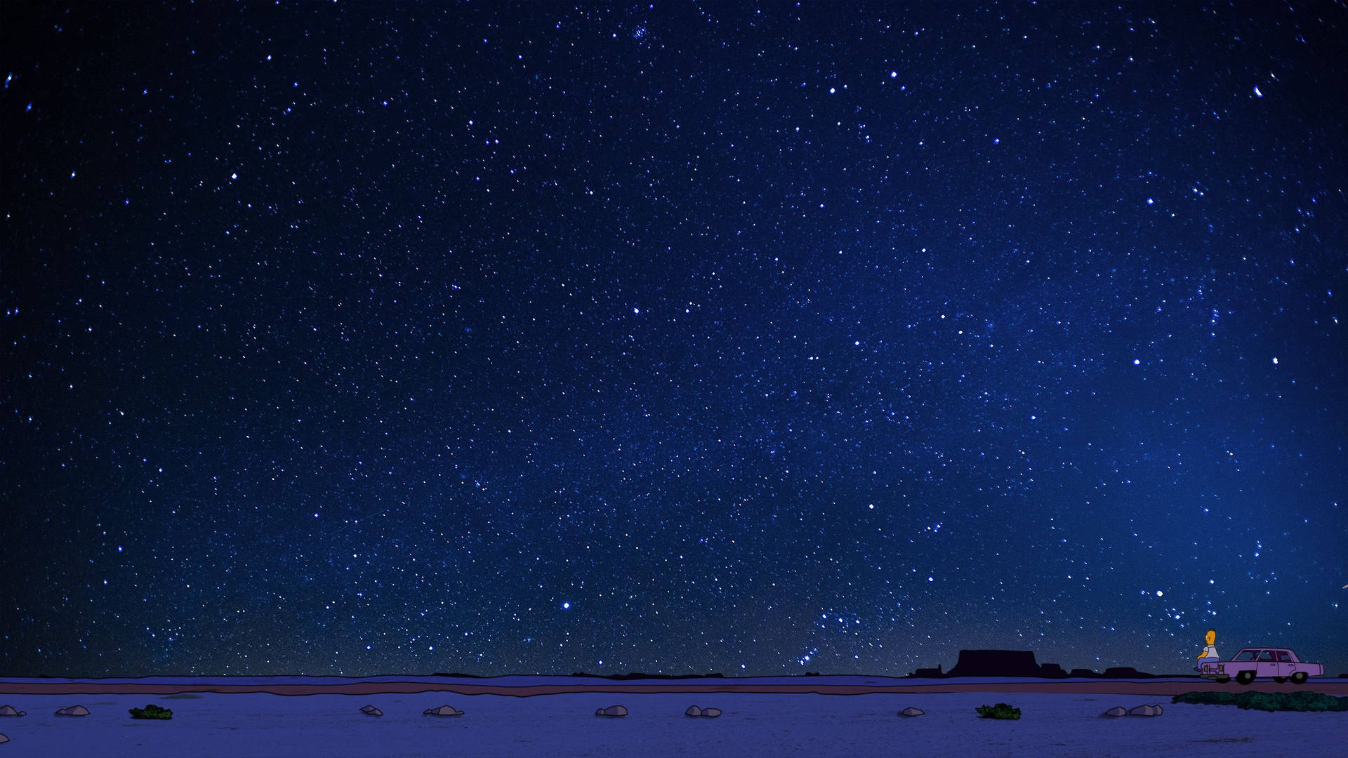A Starry Sky Background