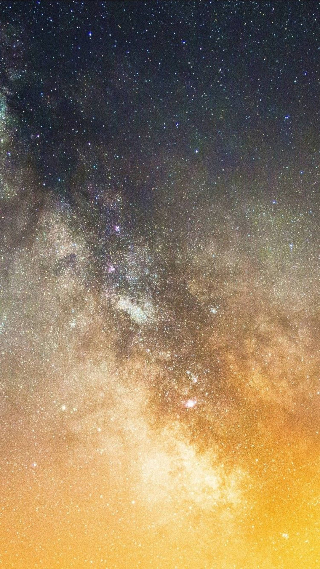 A Starry Sky With The Milky In The Background Background