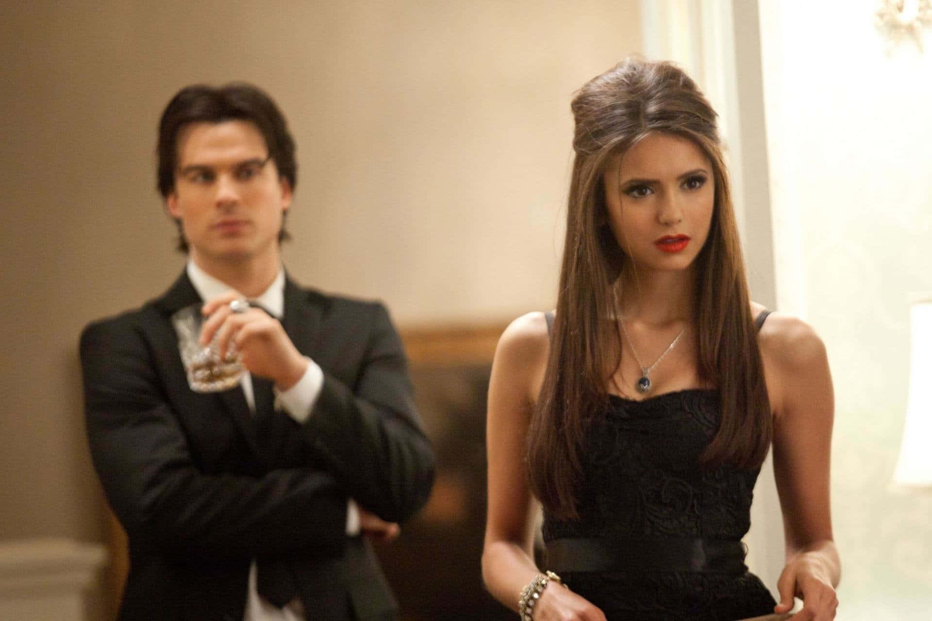 A Still From The Vampire Diaries Series Background