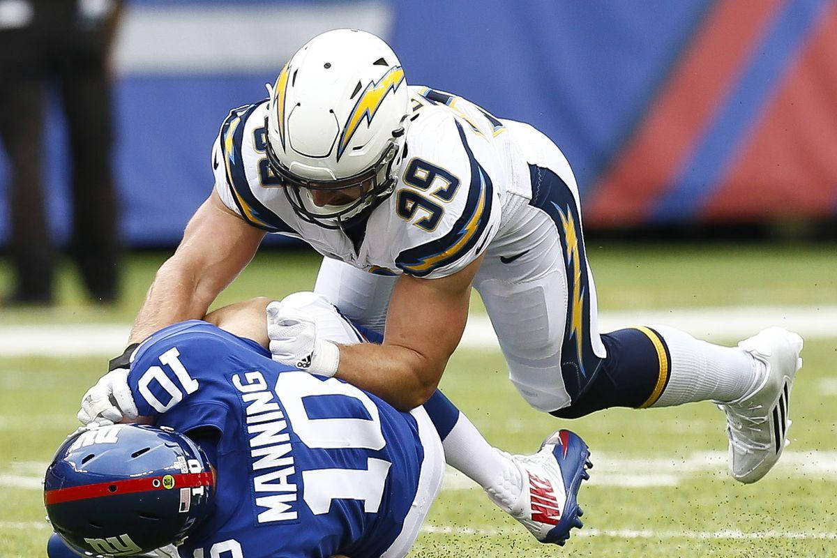 A Stopping Force, Joey Bosa Intense Gameplay Against Peyton Manning