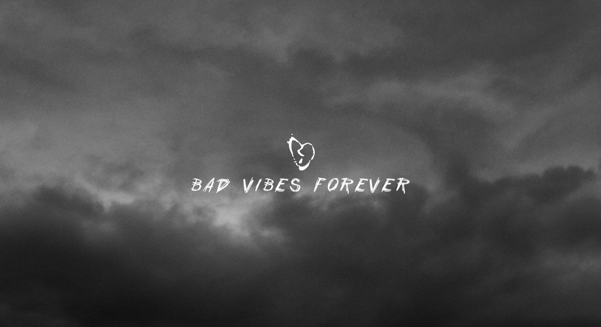 A Stormy Symphony Of Bad Vibes Forever Background