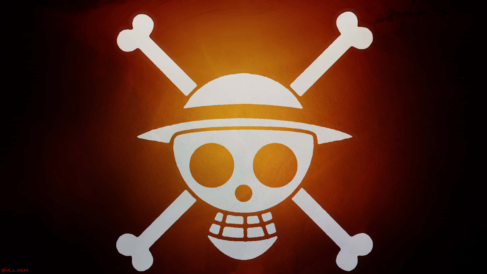 A Straw Hat Logo Background