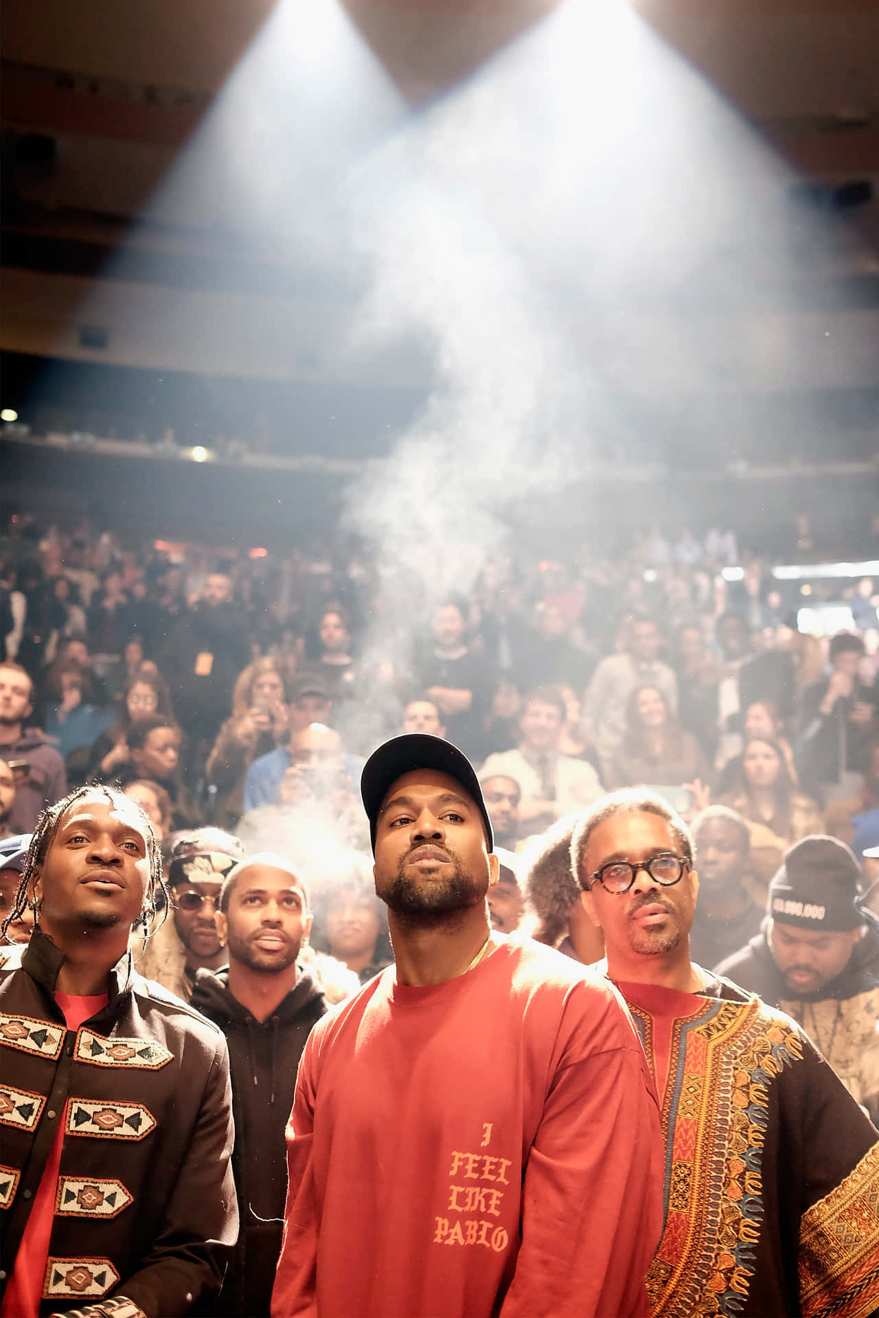 A Street Art Mural Showcasing ‘the Life Of Pablo’ Background