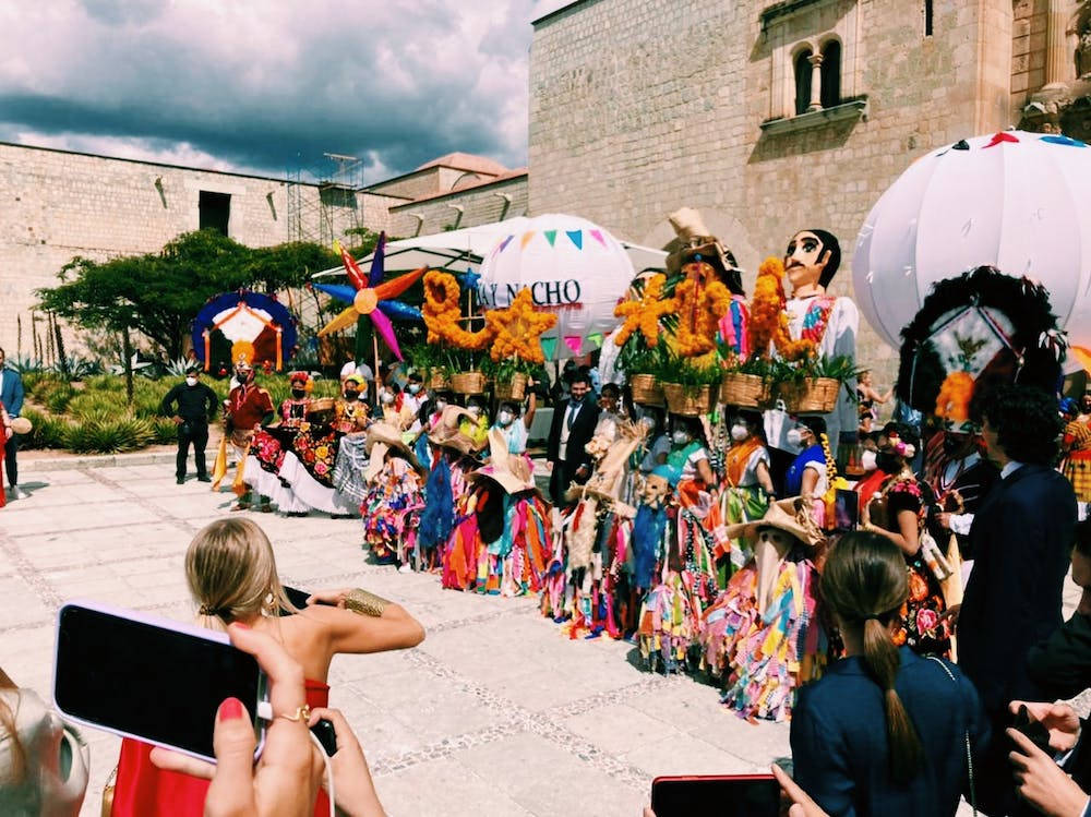 A Street Festival In Oaxaca