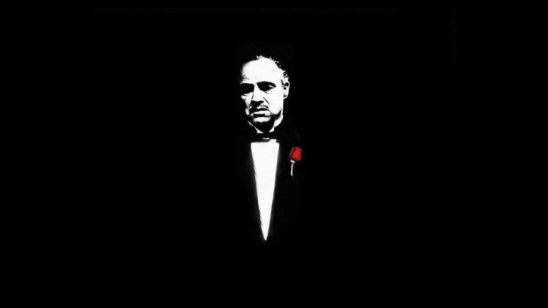 A Strong And Influential Black Gangster Background