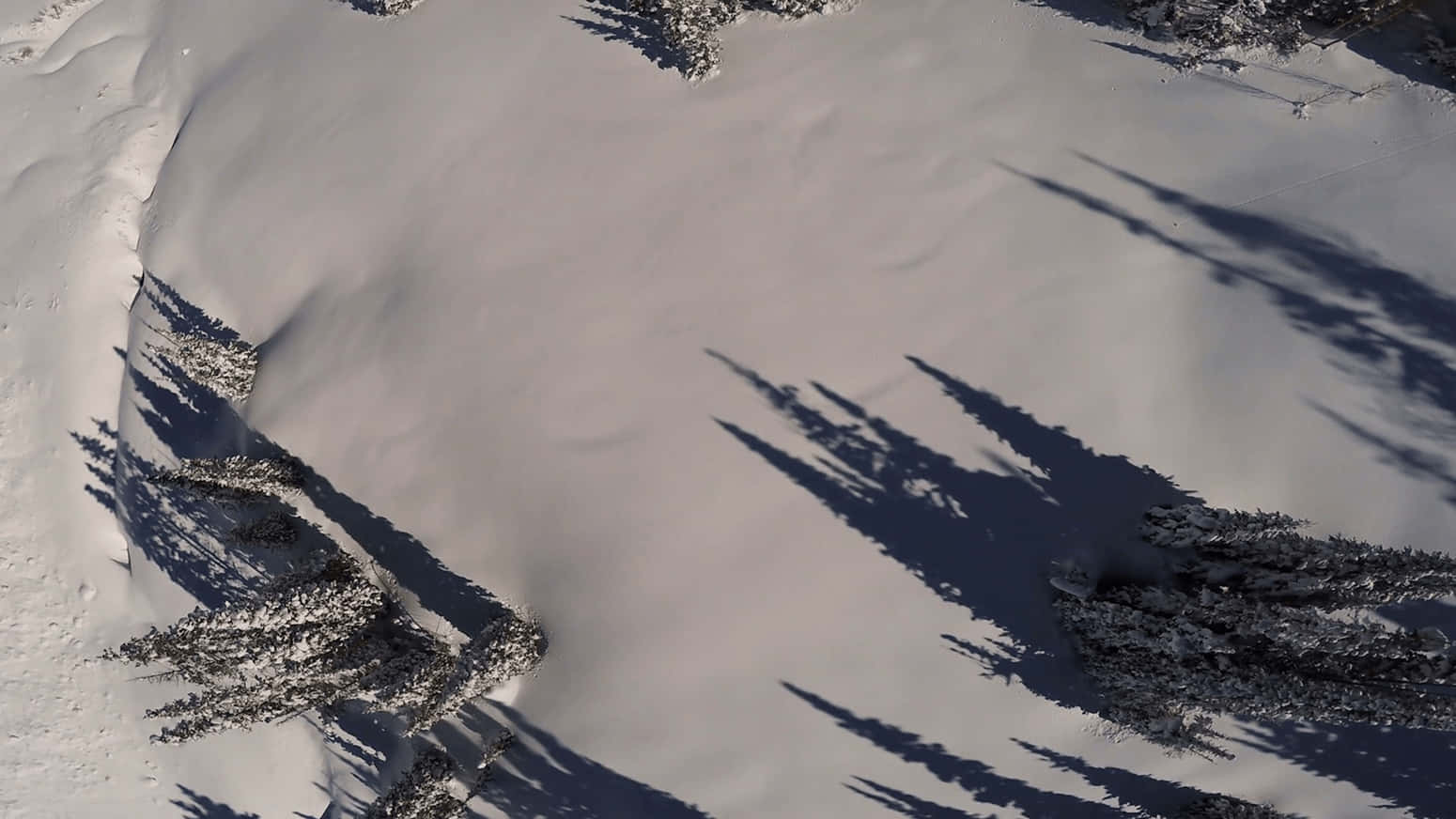 A Stunning 4k Landscape Featuring Vast Snowy Forests Background
