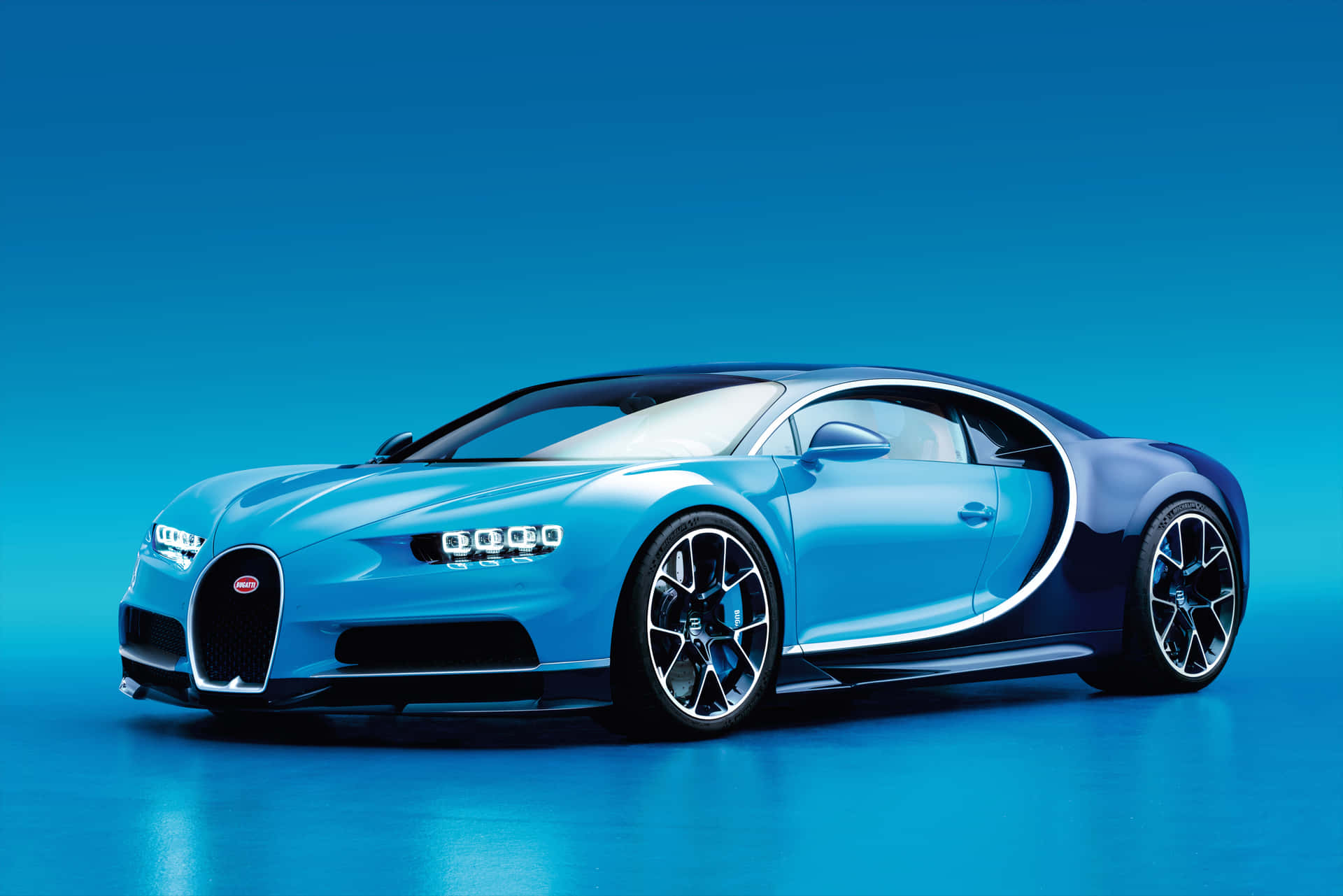 A Stunning Blue Sports Car - Ready To Take On The Road