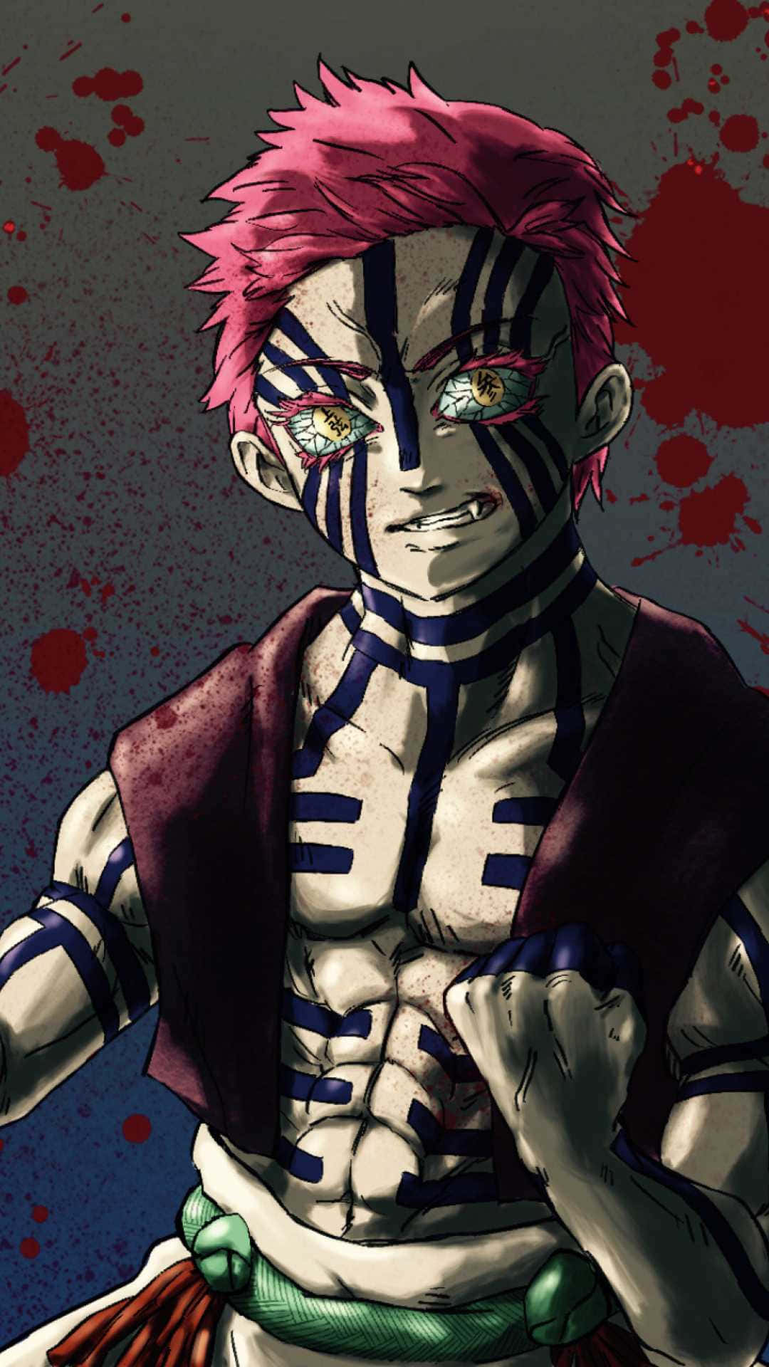 A Stunning Demon Slayer Iphone 11 Background