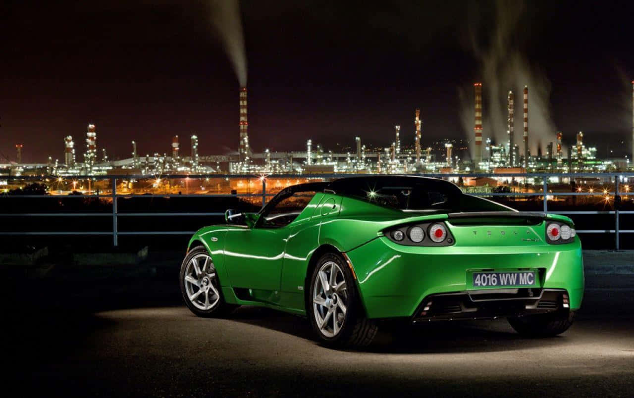 A Stunning Display Of Aerodynamic Prowess - Tesla Roadster In Full Throttle