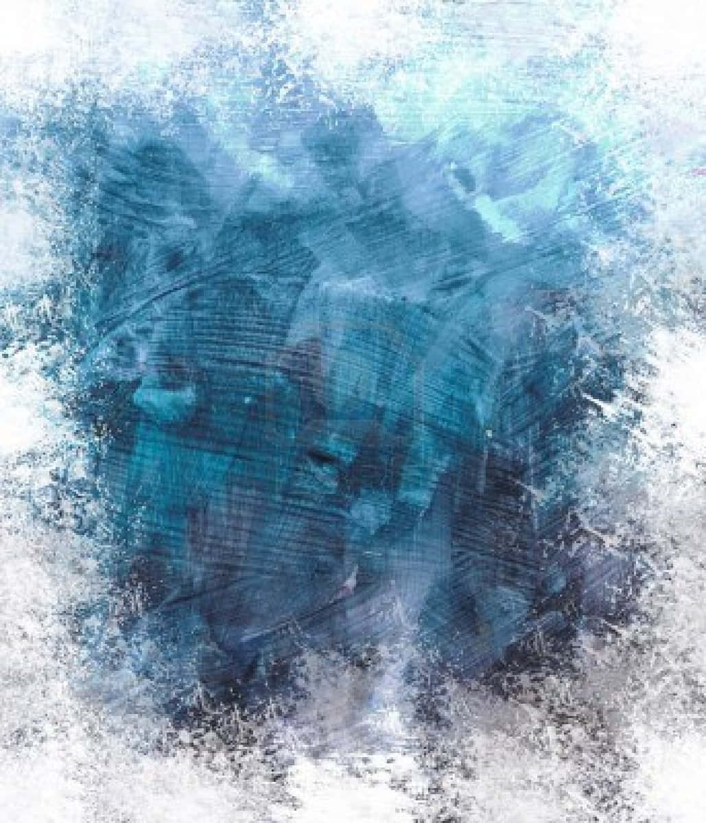 A Stunning Interplay Of Blue And Gray In Nature. Background