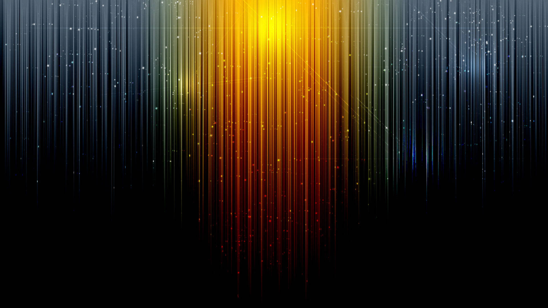 A Stunning Visualization Of The Electromagnetic Spectrum, Showcasing Various Wave Frequencies. Background