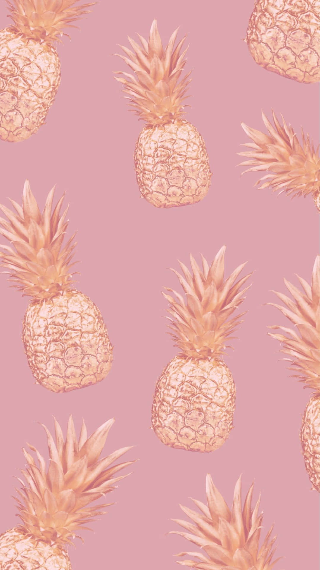 A Stunning Wallpaper Featuring A Beautiful Pattern Of Alternating Pink And Gold Background