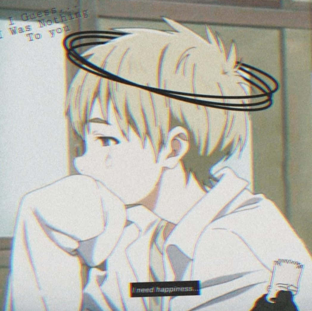 A Stylish And Adorable Anime Style Boy. Background