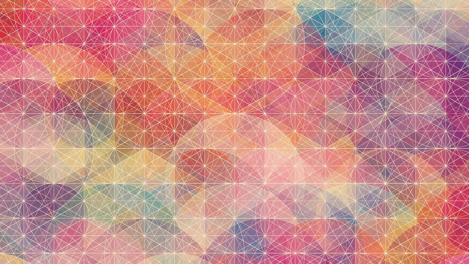 A Stylish Geometric Desktop Background Background