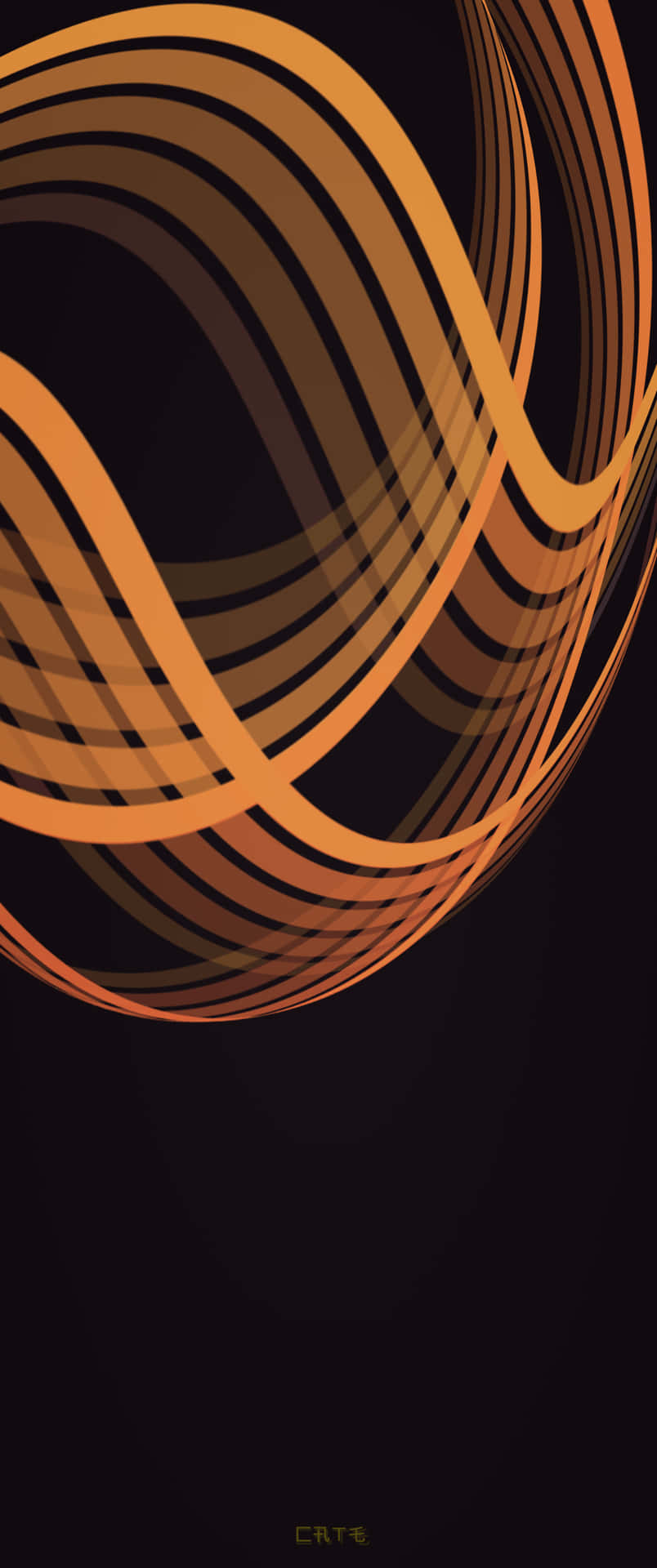 A Subtle Yet Striking Mound Of Shining Bronze Background
