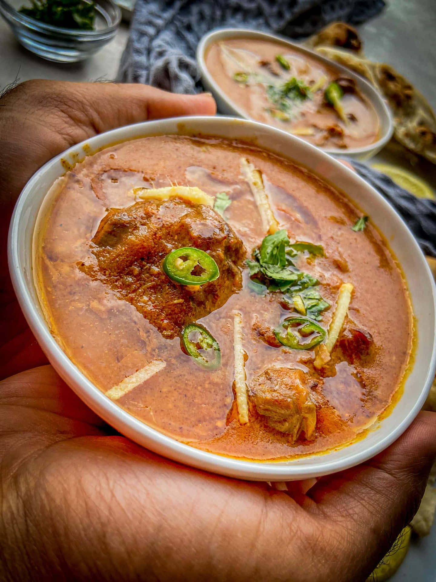 A Sumptuous Bowl Of Nihari Background