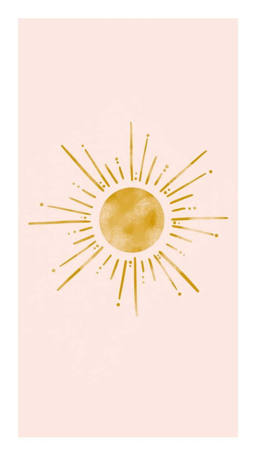 A Sunbeam Smiles Through Trees On A Sunny Day Background