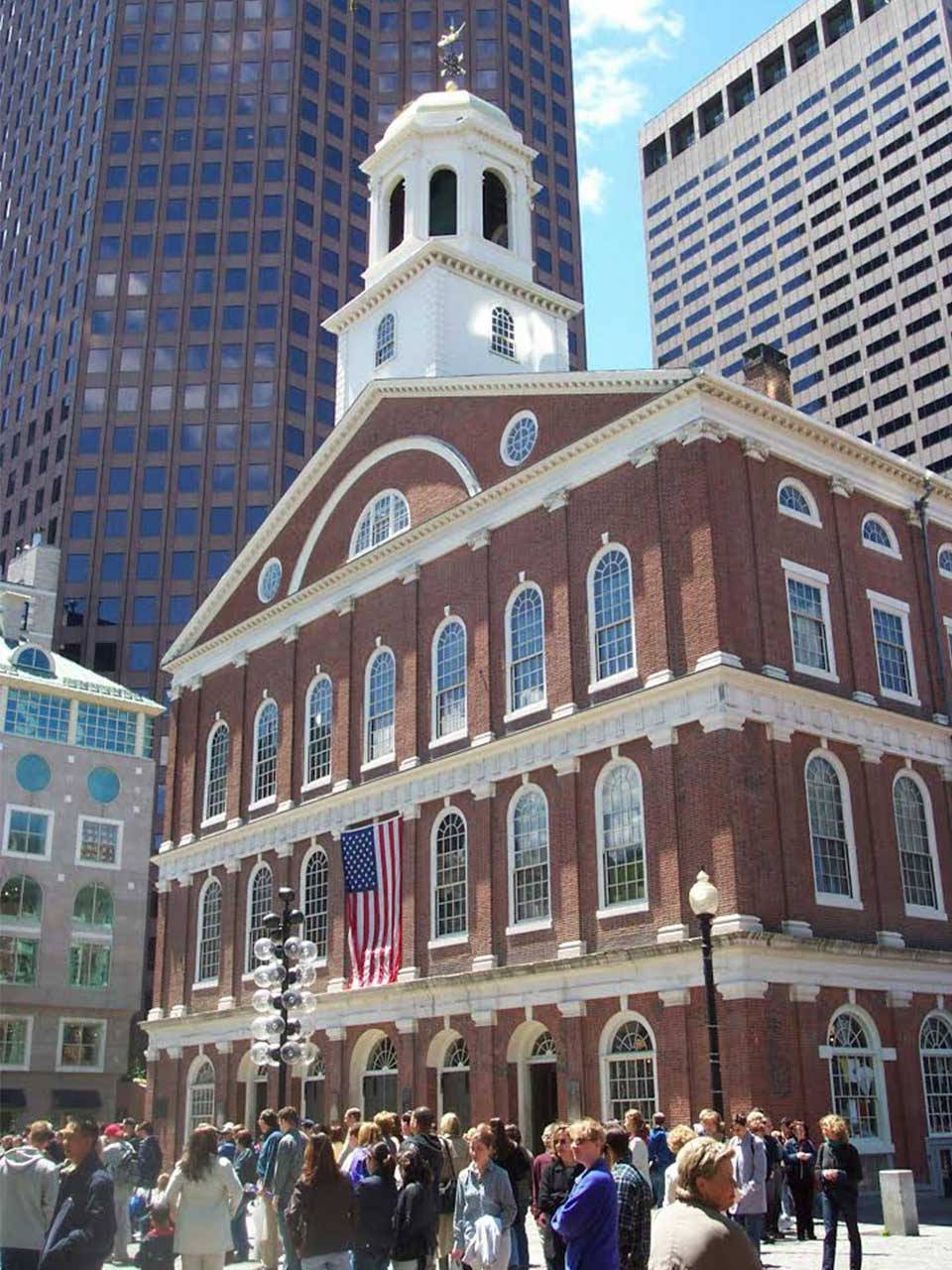 A Sunny Day At Faneuil Hall