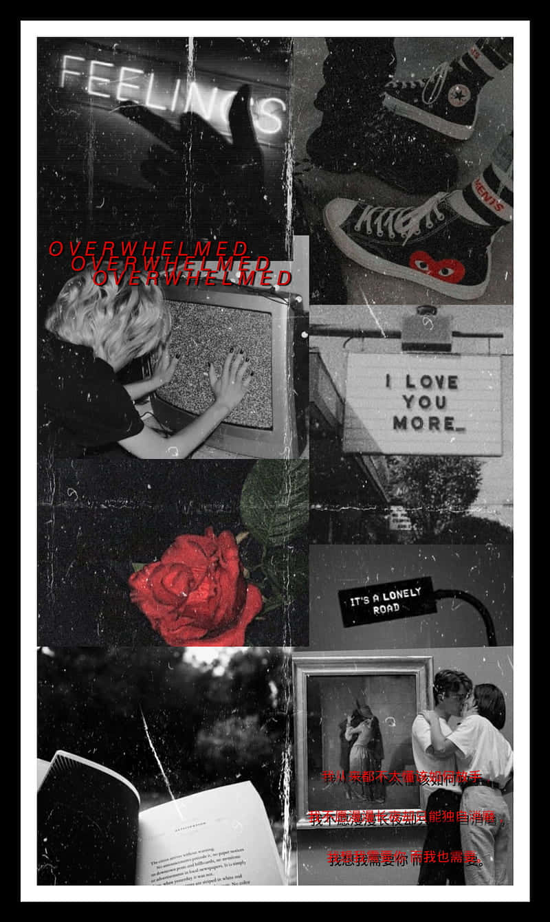 A Surreal Contrast Of Red And White Creating A Dreamy Aesthetic Background