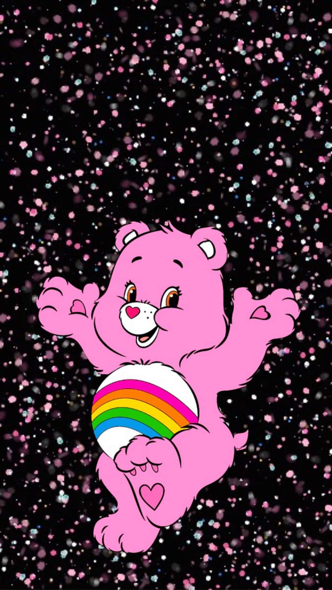 A Sweet Aesthetic Care Bear Background