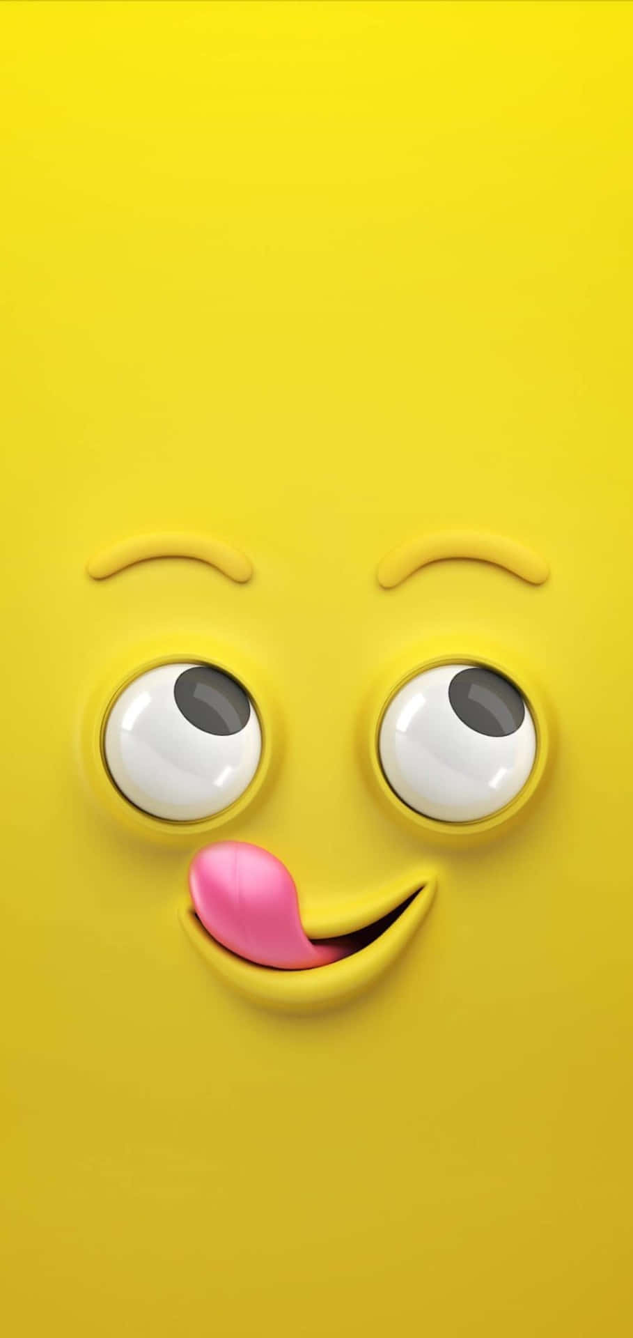 A Sweet And Cute Emoji Smiling For You ♥️ Background