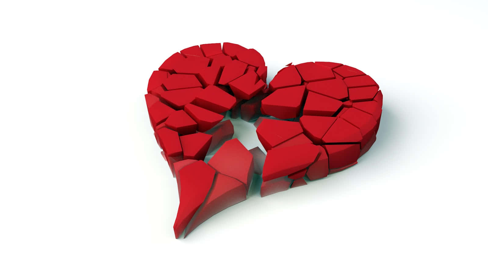 A Symbol Depicting A Contrite Heart Background