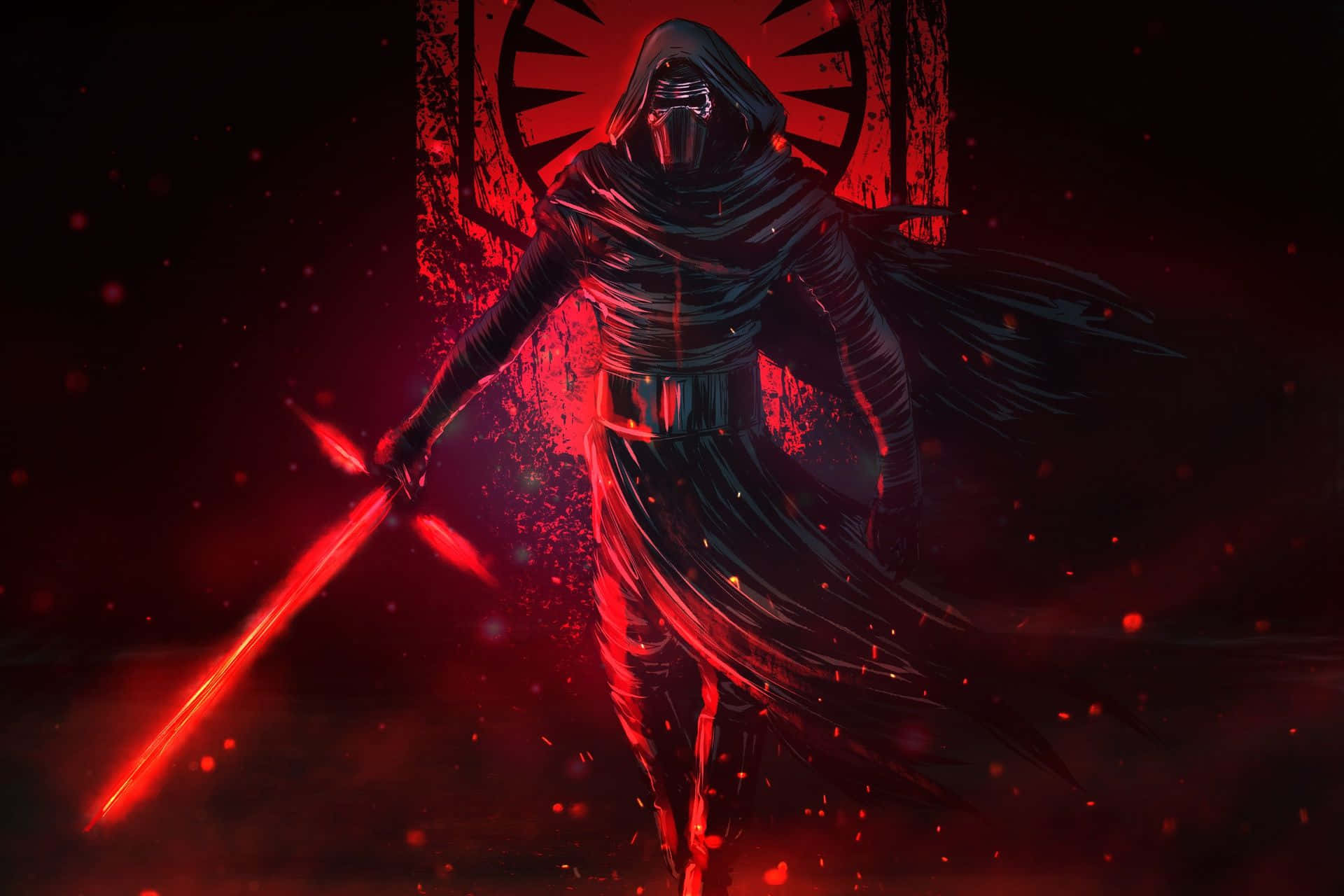 A Symbol Of Bravery And Strength, A Star Wars Lightsaber! Background