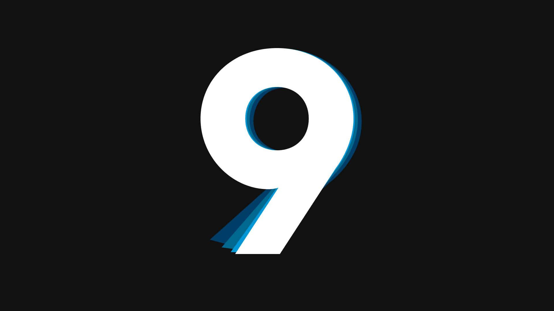 A Symbol Of Creativity And Imagination - Number 9 Background