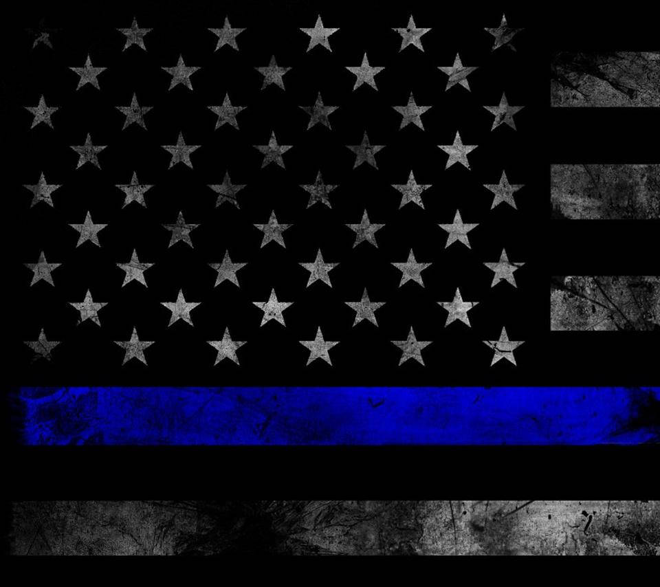 A Symbol Of Police Solidarity And Sacrifice. Background