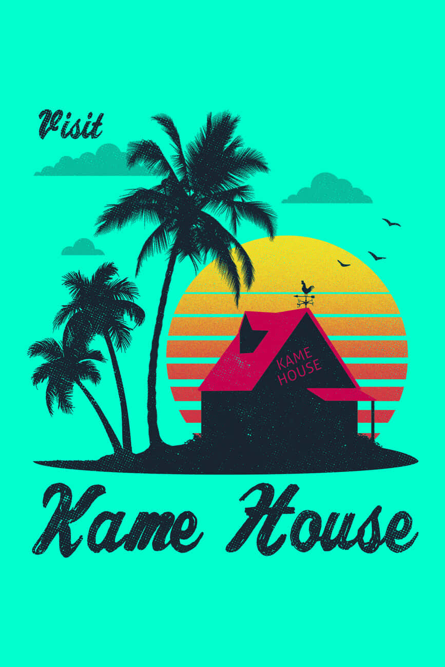 A T - Shirt With The Words Kame House