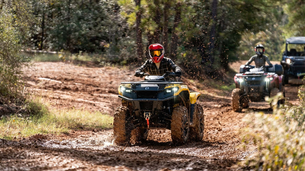 A T V Offroad Adventure Background