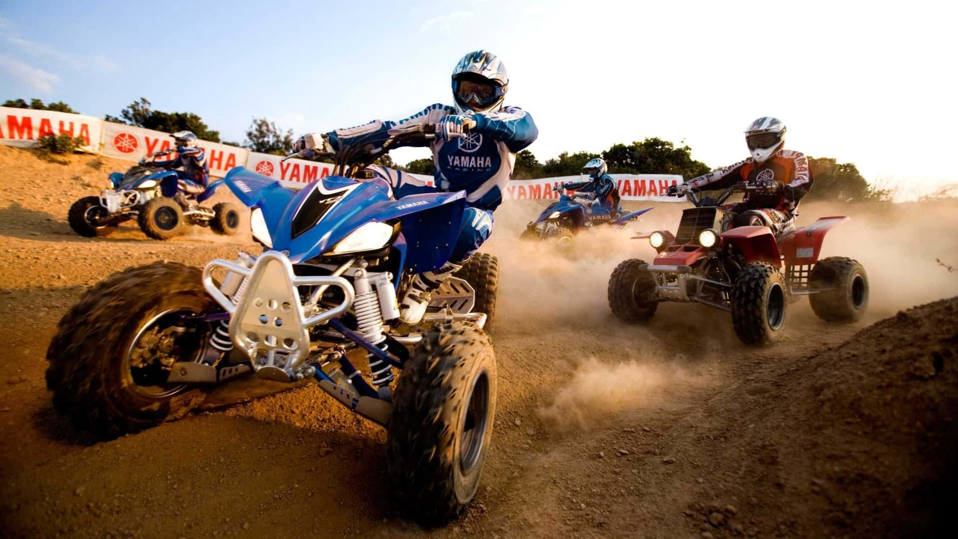 A T V Racing Action Dust Trail.jpg Background