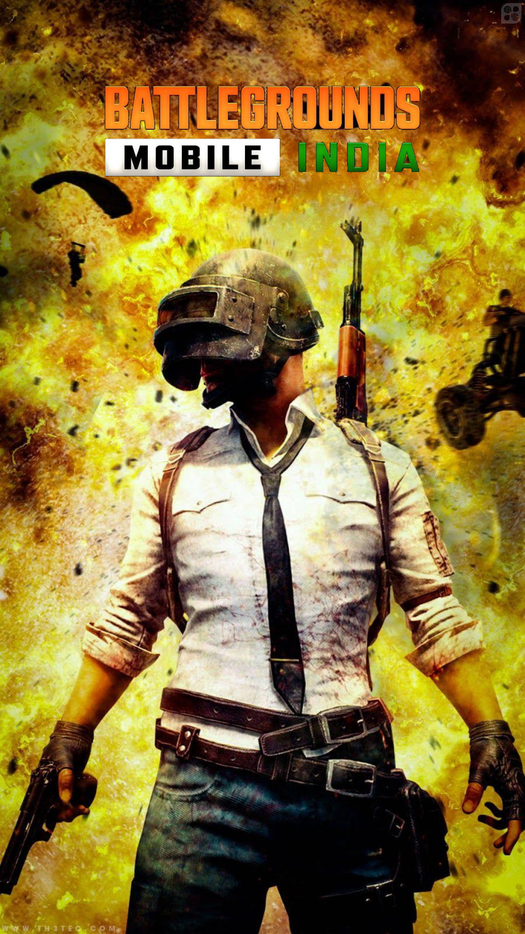 A Thrilling Game Of Strategy And Survival In Battlegrounds Mobile India. Background