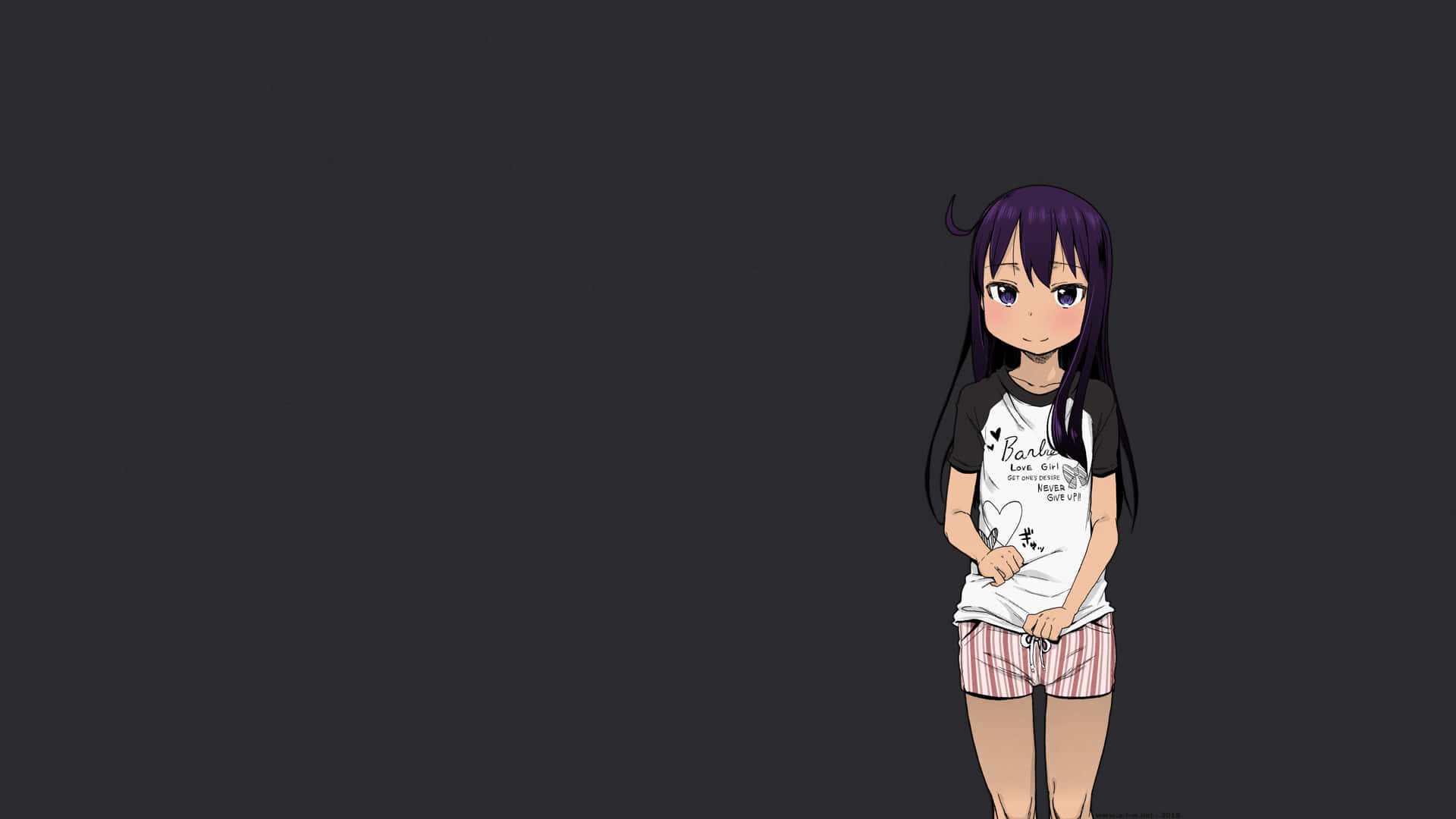A Timid Young Girl With A Gentle Smile Background